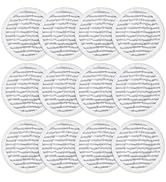 Jikefa 12 Pack Steam Mop Pads Compatible with Shark S8201 S8001 S7001 S7201 S7005 S7000 Series, S...
