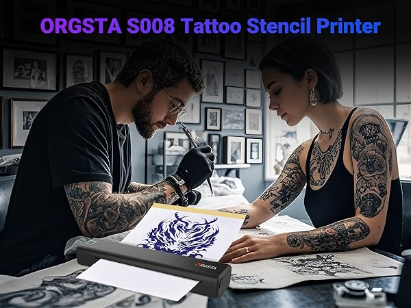 S008 tattoo printer
