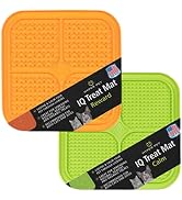 Hyper Pet IQ Treat lick mat for Dogs, Dog Slow Feeder &amp; Cat lick mats | Great Alternative to Slow...