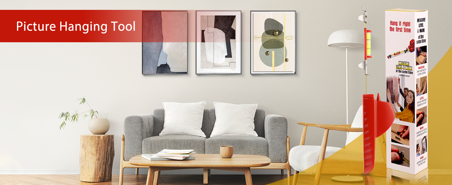 Picture Hanging Tool with Level