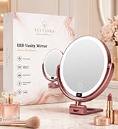 lighted makeup mirror