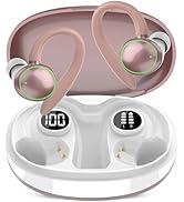 Wireless Earbuds, Bluetooth 5.4 Headphones Sport, Over Ear Buds With ENC Noise Cancelling Mic, 48...