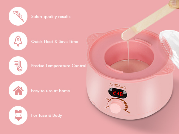 wax warmer for hair removal beads strips melt warmer kit bikini hair removal cream for women wax