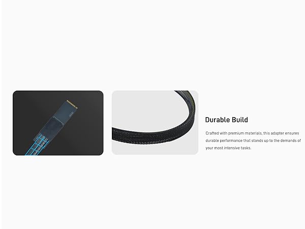 LetLinkSo Gen5 PCIe 5.0 U.2 to M.2 Adapter Card SFF-8639 to M2 NVMe SSD Cable