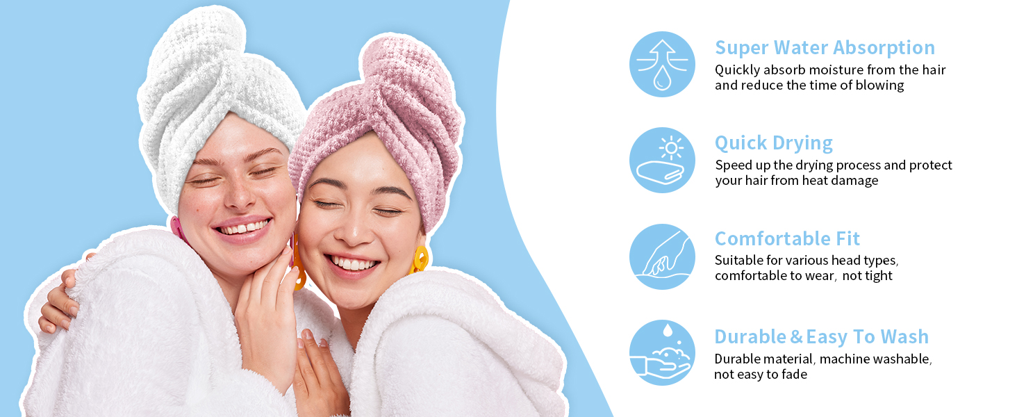 Hair Wrap Towels