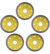 TOOLEAGUE 4 Inch Diamond Saw Blade, Super Thin Tile Blade, Diamond Cutting Wheel for Cutting Porc...