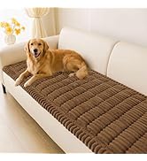 hyha Couch Covers for Dogs Washable, Non Slip Plush Dog Sofa Protectors, Fuzzy Pet Couch Covers f...