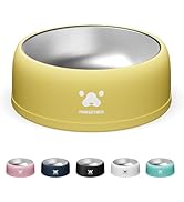 PAWGETHER Stainless Steel Dog Bowls, Dog Food and Water Bowl Non-Slip Easy to Clean Dishwasher Sa...