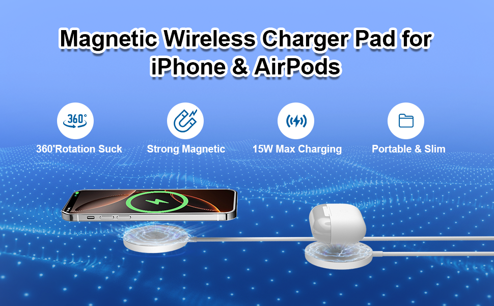 iphone wireless charger 2 pack