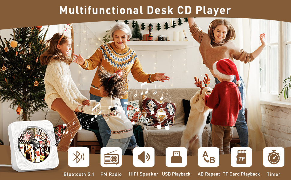Multifunctional CD Player