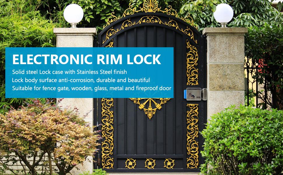 Rim lock