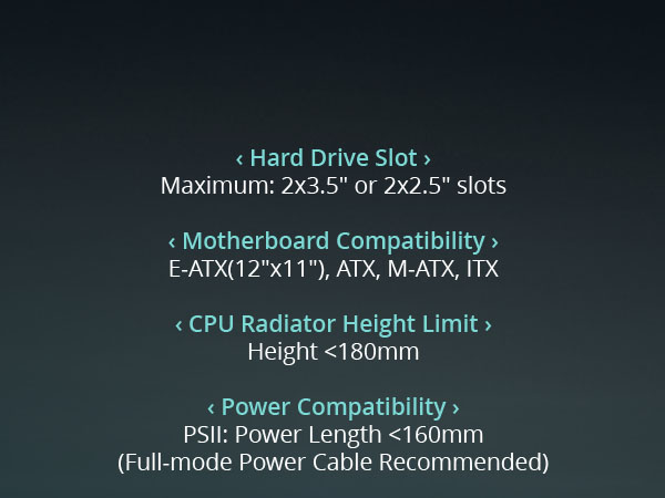 gaming pc tower case