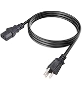 Yubunt 6.56Feet Long Pellet Smoker Grill Power Cord Black Kit is Compatible with Pro Series 575 a...