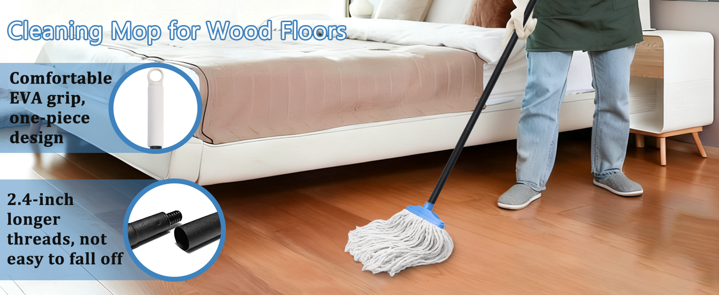 Indoor Cleaning Mop for Hardwood Floors