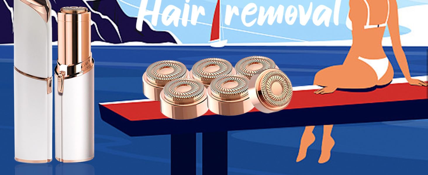flawless facial hair remover replacement heads