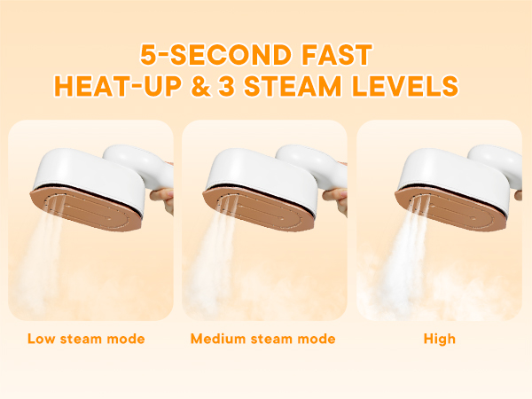 3 Steam Levels