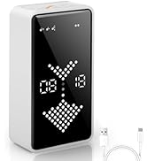 GuDoQi Digital Hourglass Timer, 1-99 Mins Adjustable Magnetic Rechargeable Digital Countdown ADHD...