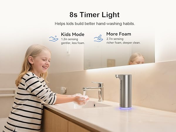foaming soap dispenser