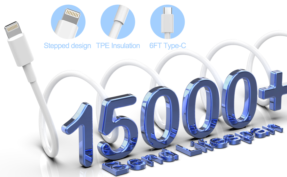 6FT Type C to Lightning Cable