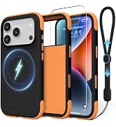GOODVISH for iPhone 17 Pro Case, Stylish Black