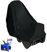 Snow Blower Cover Waterproof Outdoor 600D Heavy Duty Snow Blower Covers for Snowblower Protection...