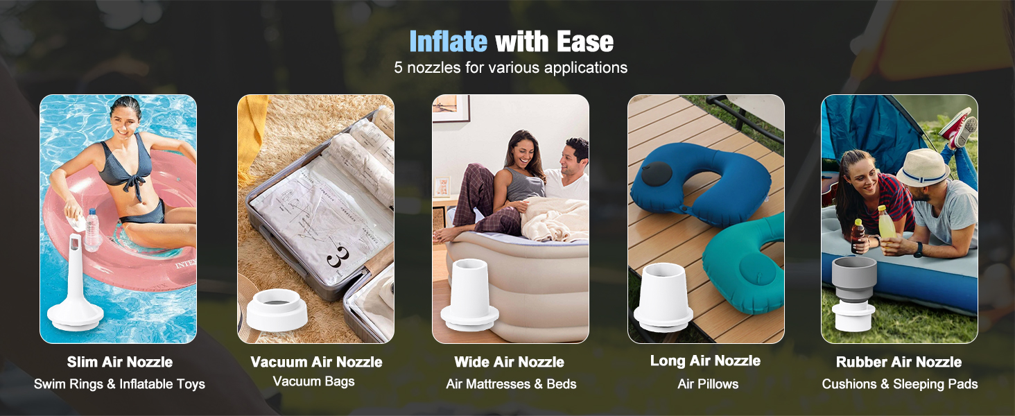 IYES.TOP Mini Portable Air Pump