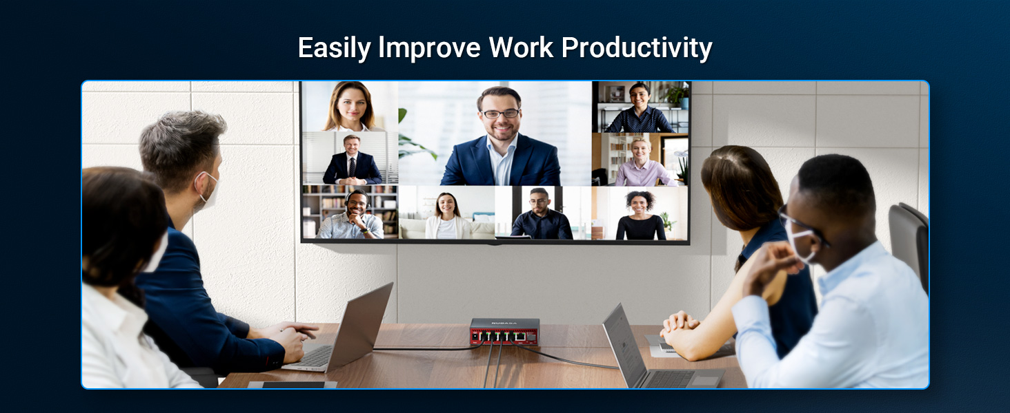 ethernet switch 2.5 gigabit for Improve Work Productivity