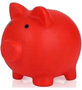 H&amp;W Mini Piggy Bank, Plastic Coin Bank, Unbreakable Money Banks, Cute Piggy Banks for Kids, First...