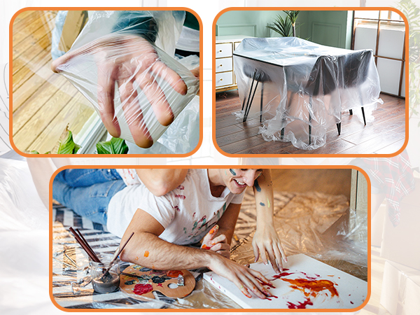 plastic drop cloth