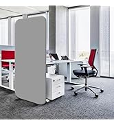 DECOLAB Standing Room Dividers, Privacy Divider Panel Wall, Portable Divider Separator Screen for...