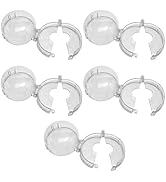 Toddmomy Clear Stove Knob Covers 5pcs Universal Childproof Oven Knob Covers Child Safety Kitchen ...