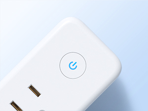 3 way plug adpter with power switch