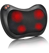 iKristin Back Massager, Shiatsu Neck Massager with Heat, Electric Back Massager for Shoulder, Bac...