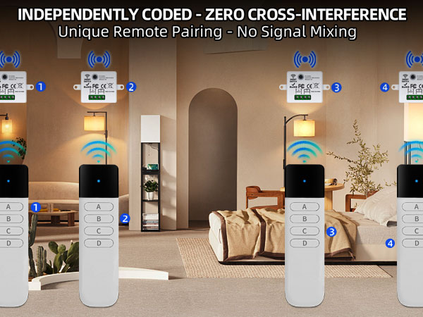 Wireless Light Switch System