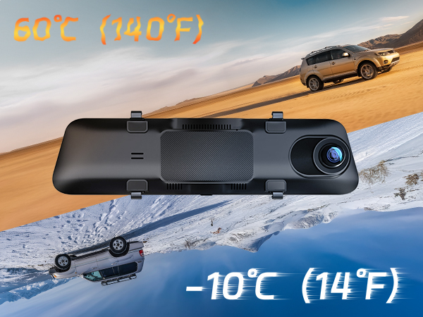 dashcam front and rear