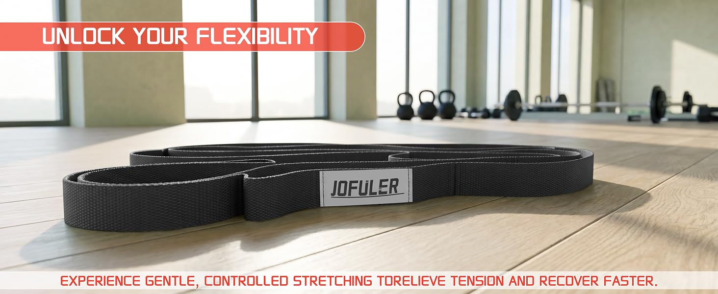 stretching strap with loops