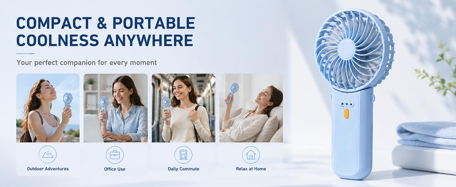 Portable Hand Fan