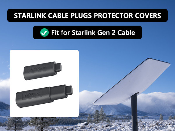 starlink gen 2 cable end cap