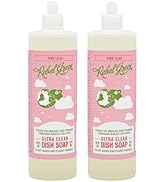Rebel Green Super Deluxe Dish Soap - Natural Dishwashing Soap - Liquid Dish Detergent - Sustainab...