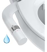 Homfan Bidet Attachment for Toilet, Bidet Toilet Seat Attachment with Water Pressure Control and ...