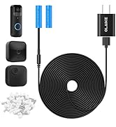 OLAIKE 25ft/7.5m Power Cord and Adapter for Blink Video Doorbell(Replace Battery), Blink Outdoor ...