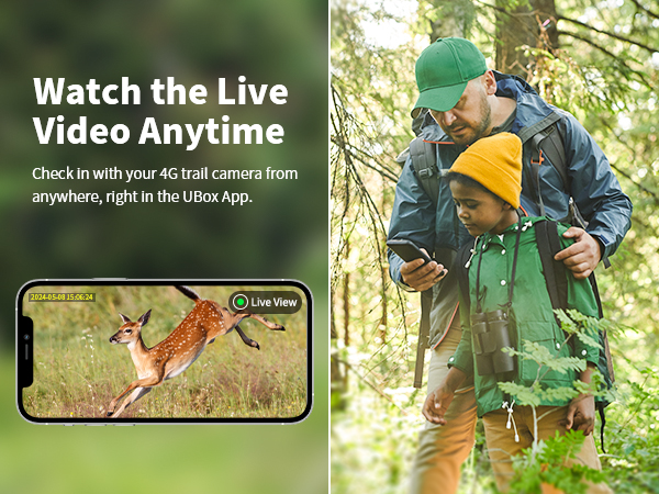 cellular trail camera with live feed