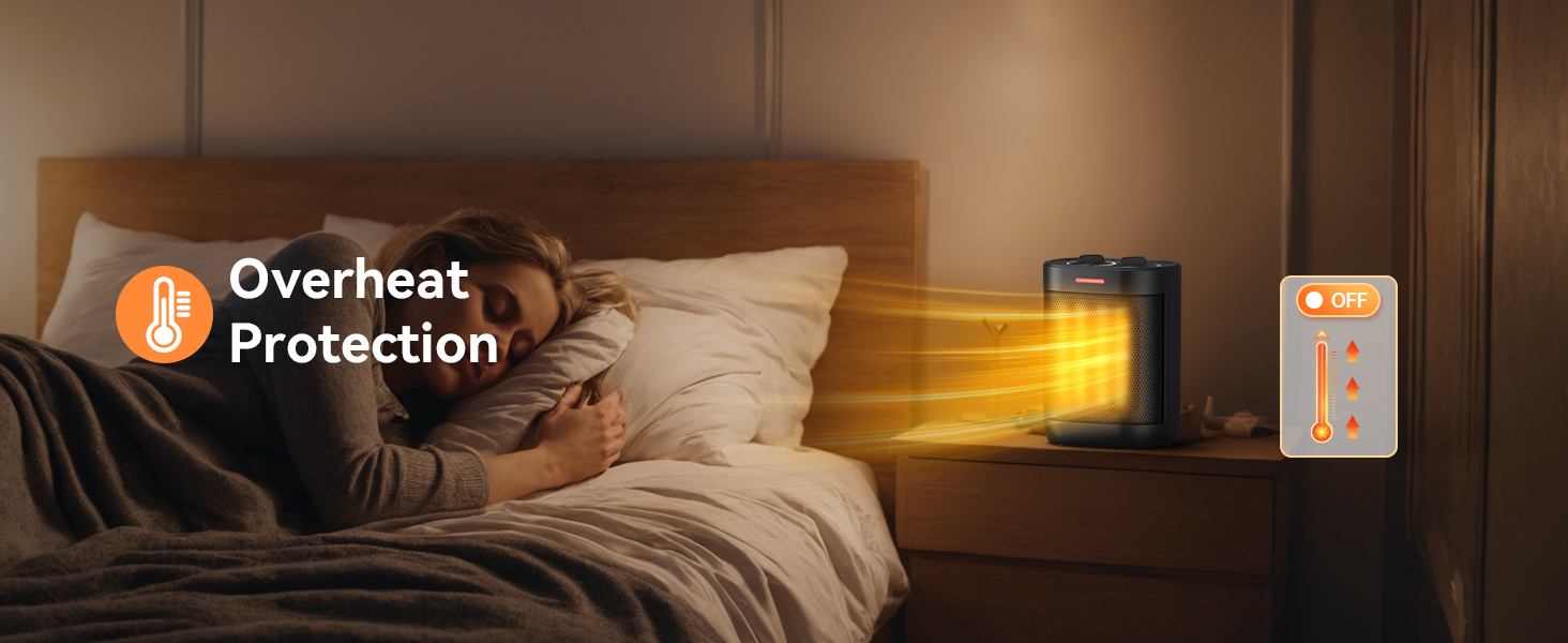 space heater with thermostat