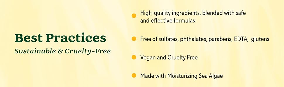 sustainable and cruelty free