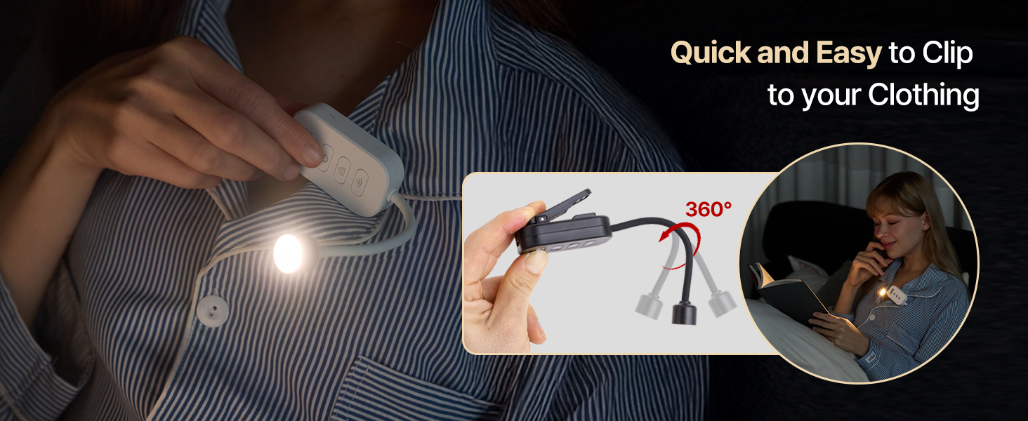 clip on light for clothes