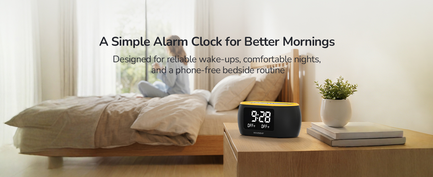 A Simple Alarm Clock for Better Mornings