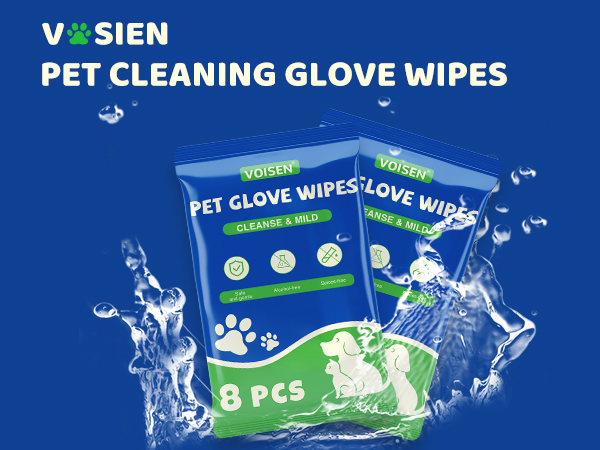 Pet Glove Wipes for Dogs