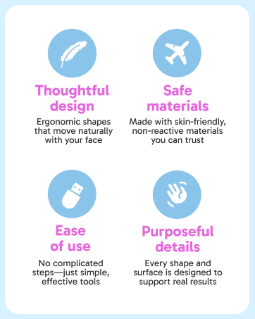 Skincare tools rollers gua sha