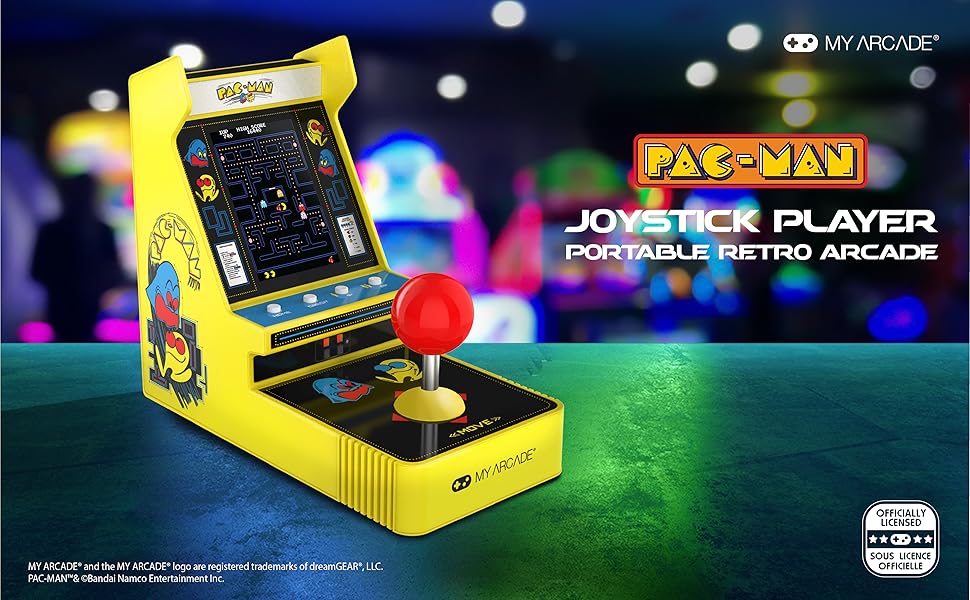 Pac-Man Joystick player