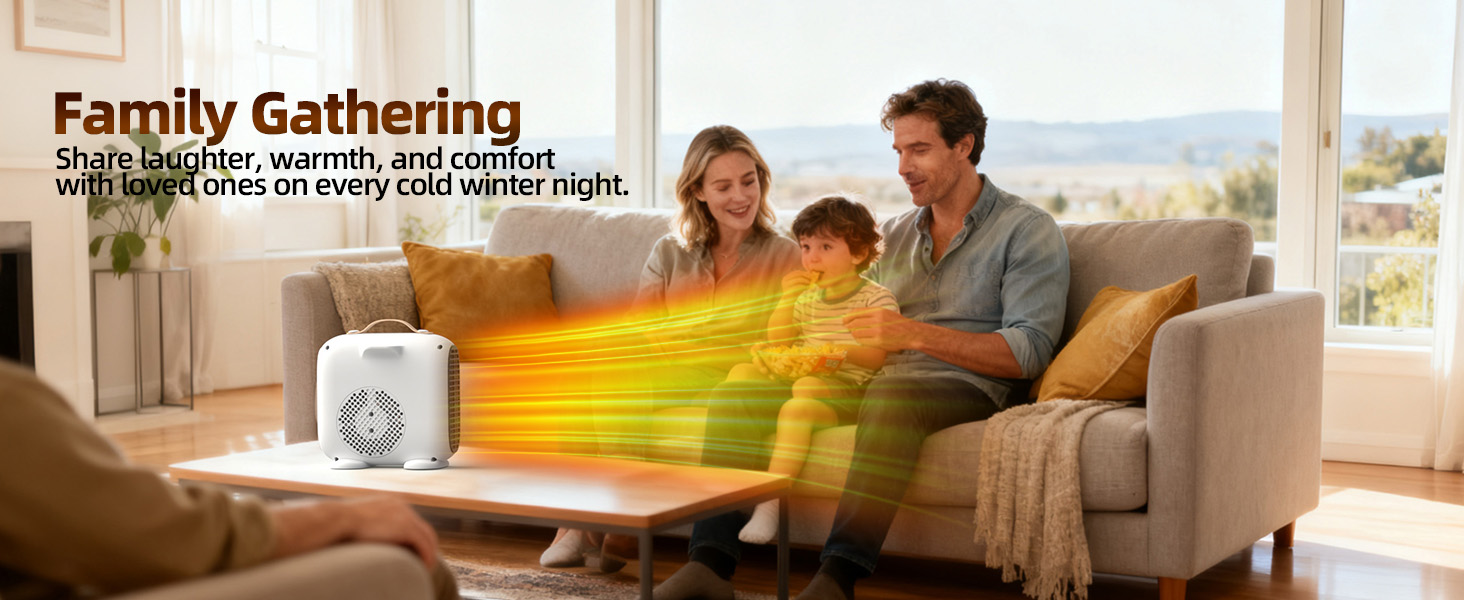 For Family desk heater